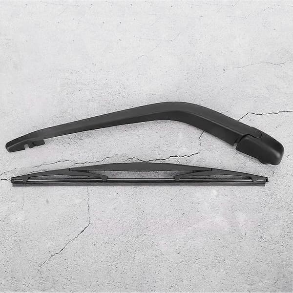 Sort bagrudeviskerarm og -bladssæt passer til Honda JAZZ FIT 2002-2008