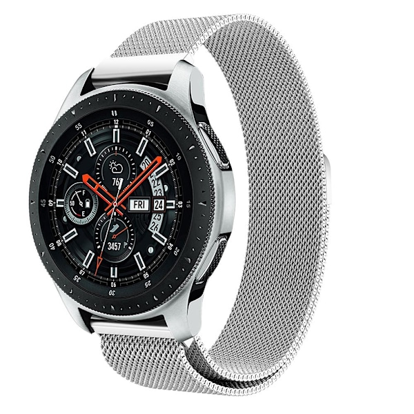 Milanese Loop Armband Samsung Galaxy Watch 46mm Silver