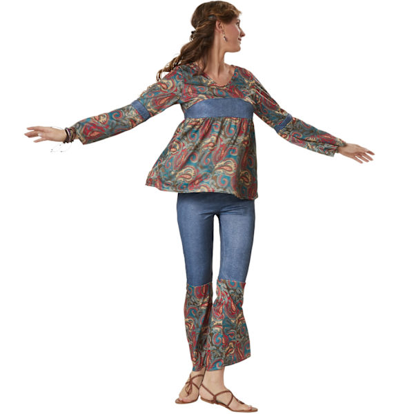 tectake Hippie Girl Harmony MultiColor L