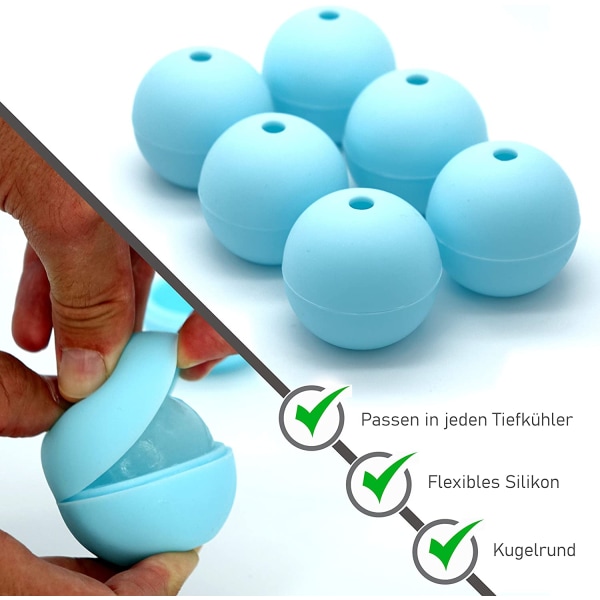 Form silikonbollar, form BPA-fri, lätt
