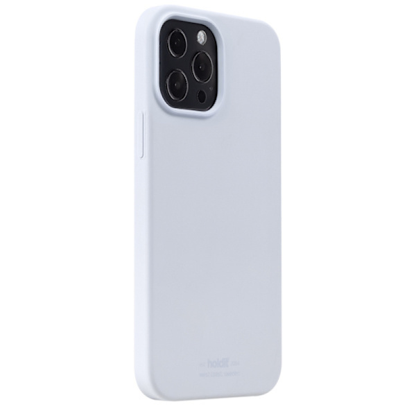 held iPhone 13 Pro Max Cover - Silikone, Mineralblå