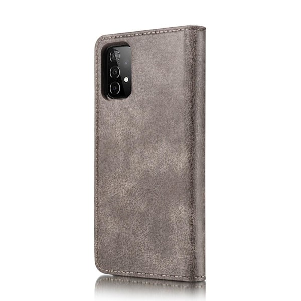Samsung Galaxy A52 / A52s - DG.MING 2in1 Magnet Fodral - Grå Grey Grå
