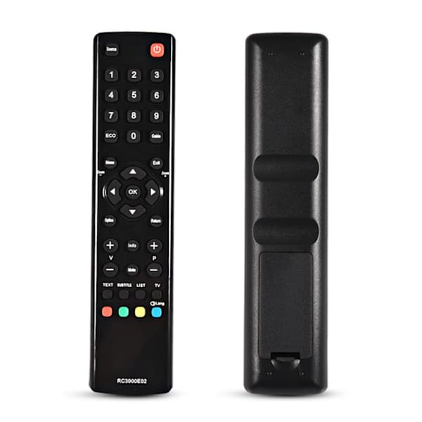 TCL RC3000E02 TV Svart fjernkontrollerstatning