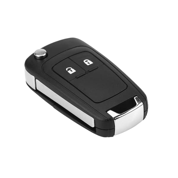 Flip Folding Remote 2 Knapper Bilnøkkeletui Case for Opel Opel Astra Insignia