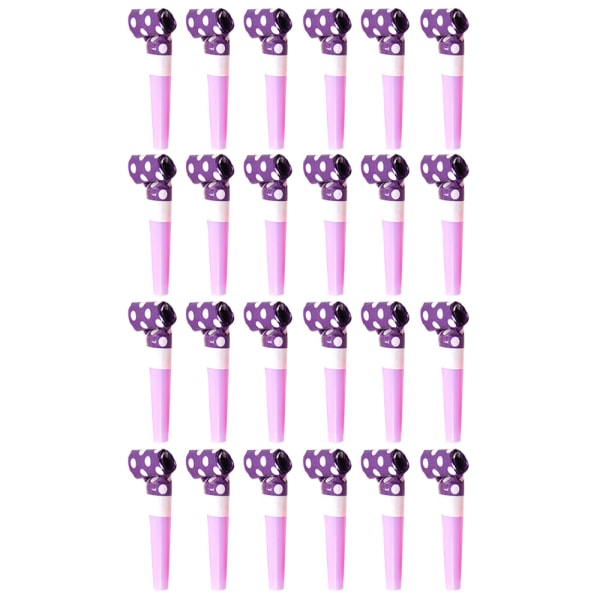 24 stycken Party Blower Party Horns Noisemakers Whistles Party