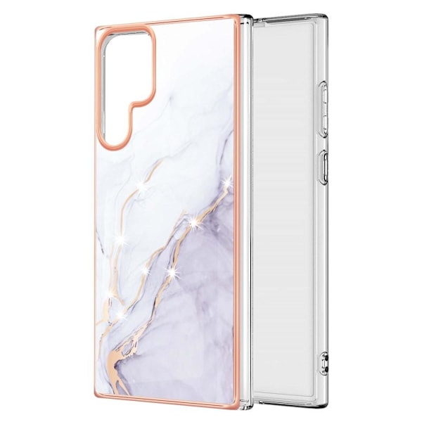 Samsung Galaxy S22 Ultra 5G TPU-skal - Vitt Vit