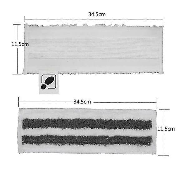 4-pack Mikrofiber Golvduk Set Slipande Golvduk Set För Easyfix Sc2 Sc3 Sc4 Sc5 Golvmunstycke