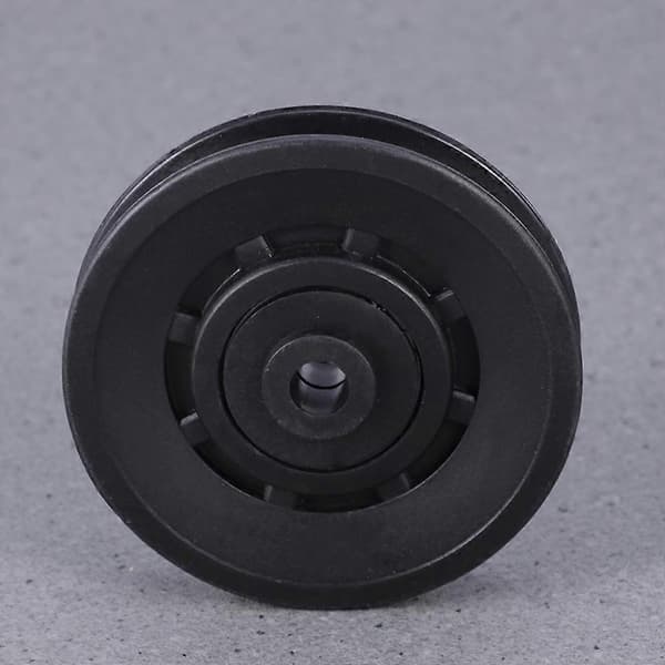 4 stk. diameter 90 mm universal slidstærk slidleje remskive til træningsudstyr (sort)