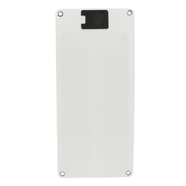 Solpanelssæt 8W 5V USB-udgang Vandtæt Stødresistent Monokrystallinsk Solpanel til Bil Båd Trailer Autocamper