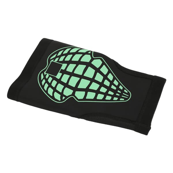 Dam Herr Benvärmare Benskydd Pad Sock Legging för Löpning Cykling (Grön)