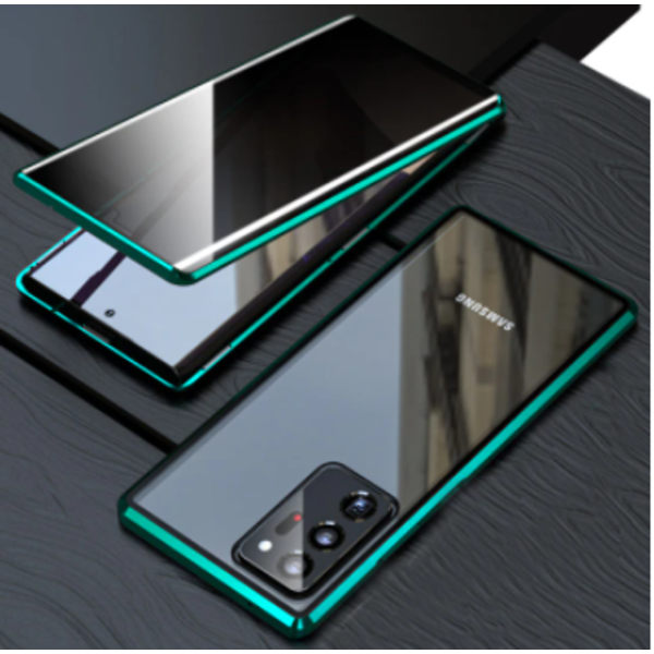Privacy doubelfodral för Samsung S21 grön grön