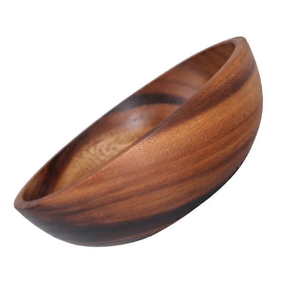1 stk 16X7CM Praktisk Trebestikk Husholdningsfat Fruktskål Salatskål