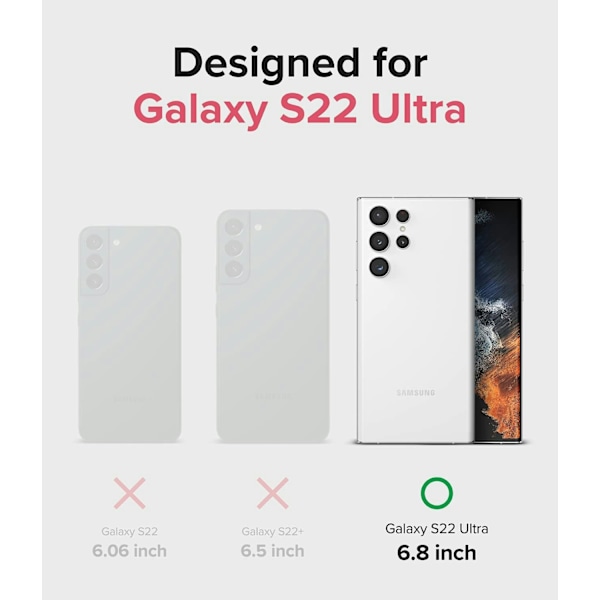 Samsung Galaxy S22 Ultra  - Extra Stöttåligt Skal