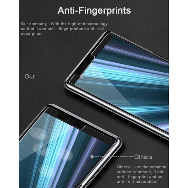 2-PACK Sony Xperia 1 Härdat glas 0.26mm 2.5D 9H Transparent