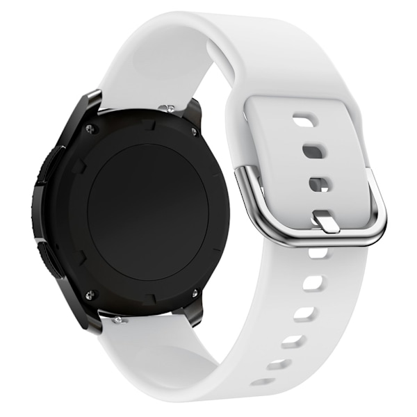 Soft Silikonarmband Samsung Galaxy Watch 46mm Vit