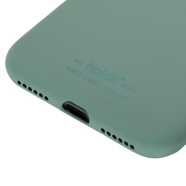 Jentedress til iPhone 7/8/SE (2020/2022) - Silikondeksel, Mosegrønn