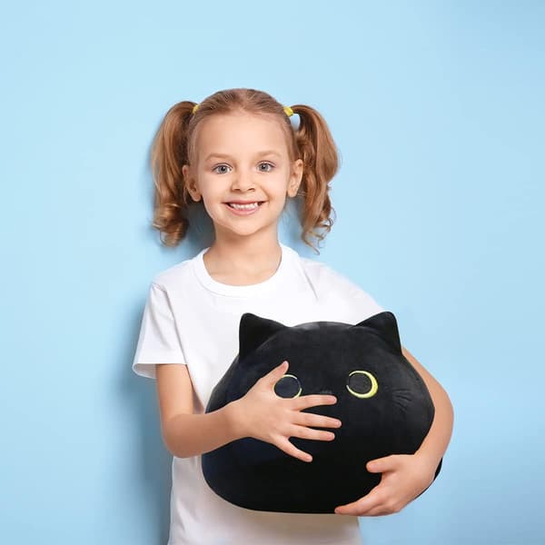 Plush Kattleksak Fylld Kattdyna Mjuk Fylld Djurdynan Fyllning