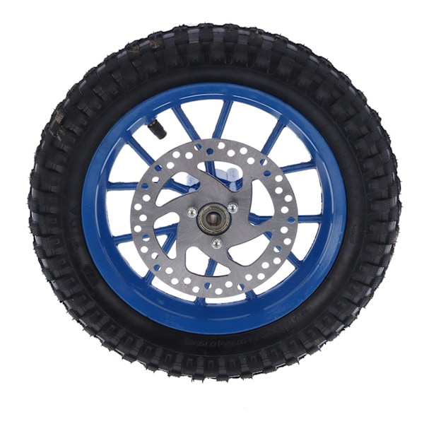Framhjulsdäck för 47cc 49cc 2-takts Mini Dirt Bike, Hög Styvhet Överlägsen Metall Rostskydd Hållbar Anti-Sladd Design, Kraftfullt Markgrepp Inget Halk