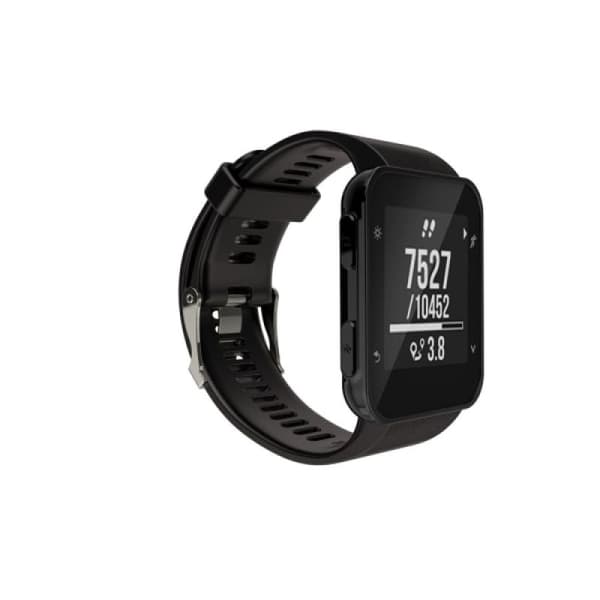 Garmin Forerunner 30/35 silikone armbånd Sort