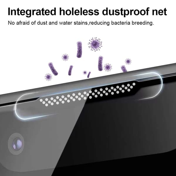 För iPhone 16 Pro Max Anti-spion Härdat Glas Skärmskydd Transparent
