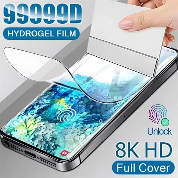 3 st Hydrogel Film Full Cover För Samsung Galaxy S23 S10 S20 S21 S22 S24 Ultra Plus FE A14 A23 A34 A54 Skärmskydd Samsung A14 Hydrogel Film Samsung A14 Hydrogel Film