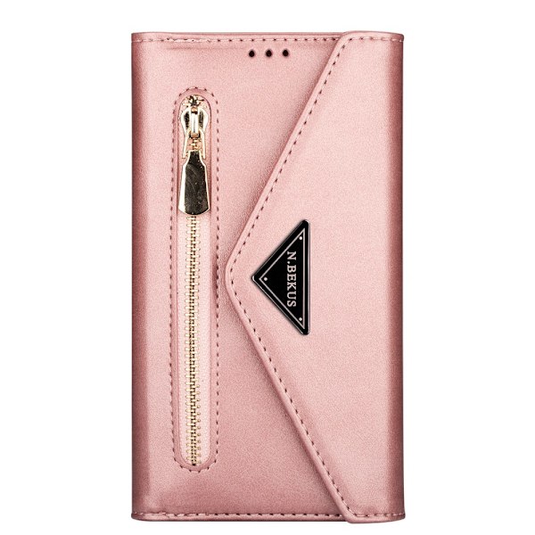Plånboksfodral Samsung Galaxy S21 Plus Rose Guld