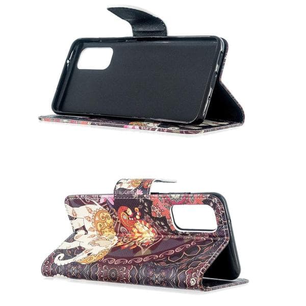 Pungcover, Samsung Galaxy S20, Indisk, Elefant