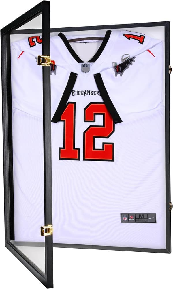 Tre 60x80cm VM-stjerne T-skjorte Display og Samleramme (1-pakning)