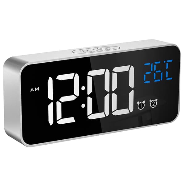 Stor digital vekkerklokke for synshemmede - 14,5 cm