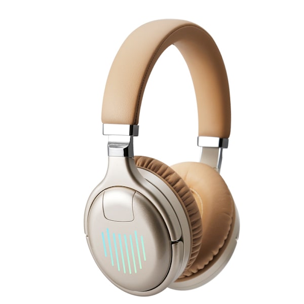 (Guld) Vikbart Bluetooth-headset Trådlöst spelheadset