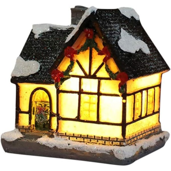 Light Up Christmas Village Buildings - Small Harz Village