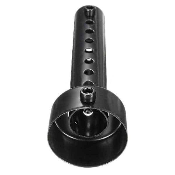 2x Universal Motorsykkel Eksosrør Lyddemper Db Killer Silencer 48mm Svart