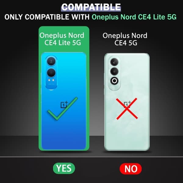 OnePlus Nord CE4 Lite 5G Shockproof Case with Reinforced Corners