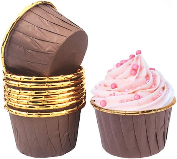 50 stk. Cupcake- og Muffinforme - Muffinpapir Cupcake-indpakninger