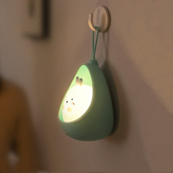 Led kroppssensor nattlys USB gang nattbord garderobe sensorlys