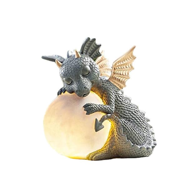 Dinosaur Statue Håndværkspynt Harpiks Havepynt Harpiks Drage