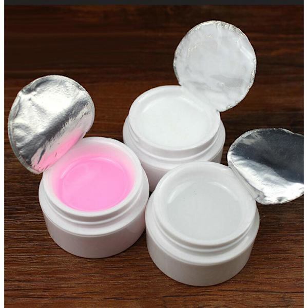 3 stk. neglekunstspidser UV Builder Gellim