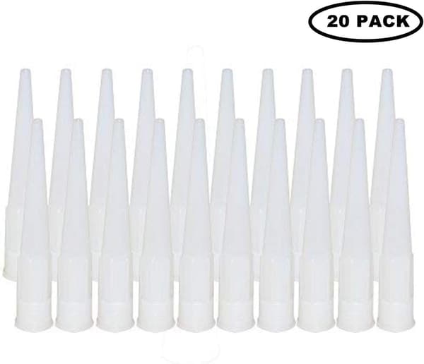 20 stk. Patrontips Silikontupper Tipserstatning Silikon T