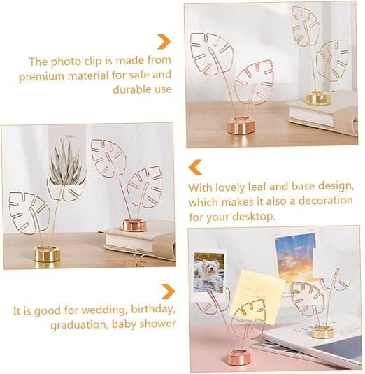 2 stk. Sticky Notes-mappe Skrivebordsdekorasjon Fotorammer for kontor