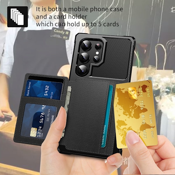 Multi-Slot Case Samsung Galaxy S24 Ultra Svart