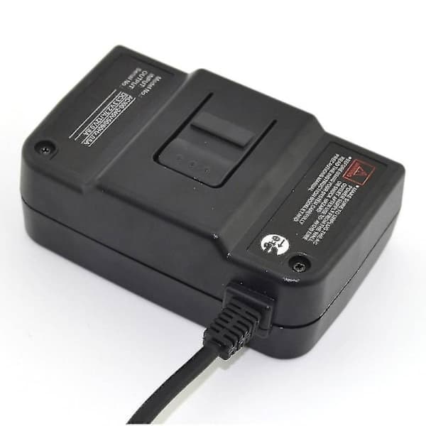 Ny til Nintendo N64 AC-adapteroplader til Nintendo 64 regulerende strømadapter strømkabel opladerkabel