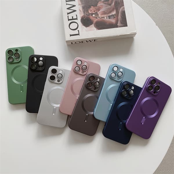 Magnetisk sug velegnet til Apple 15 telefoncover, sort flydende m