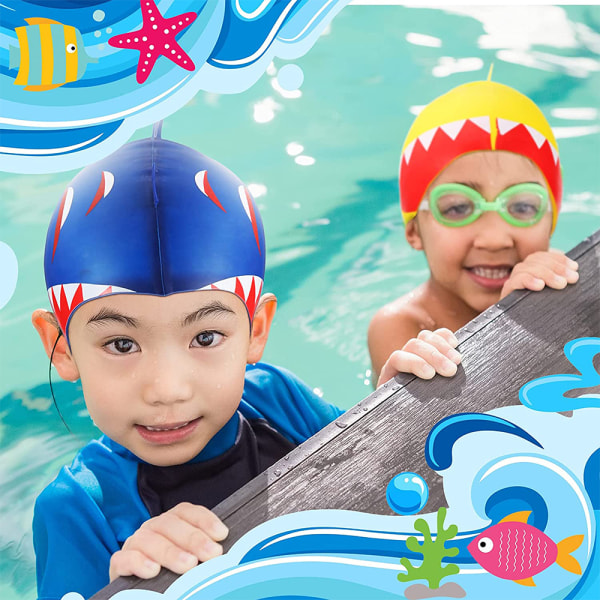 Cap för barn - cap med en cool haj