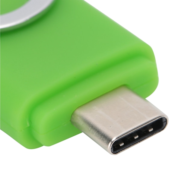 3 i 1 USB-minne Höghastighets Roterande Flash Drive med Typ C-gränssnitt