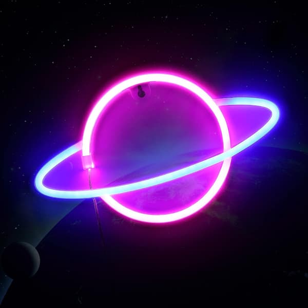 Neonvalokyltit, USB-virtalähde, LED-valokyltit seinäkoristeeksi