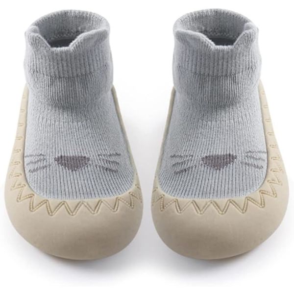 13-13.5cm, Småbørnsstrømper Søde Baby Første Gåsko Bløde S