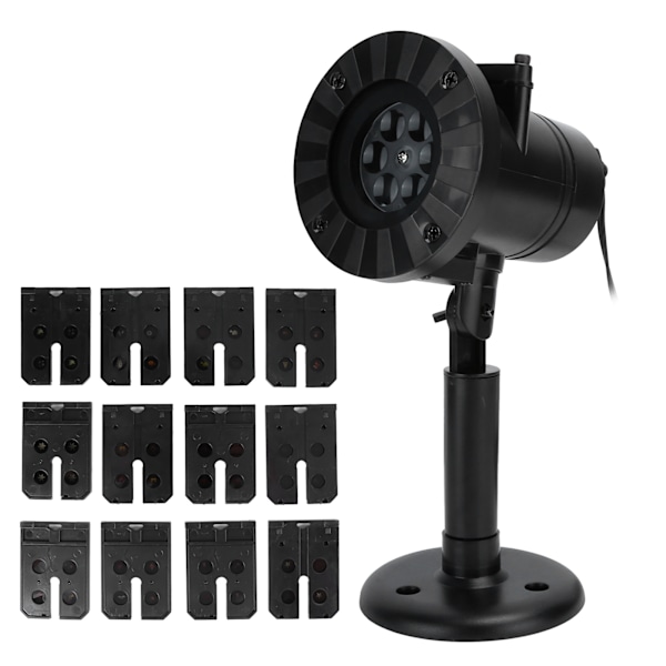 Utomhus Vattentät Projektor Lampa Jul Halloween Tema Fest Dekorativ Lampa EU 100-240V