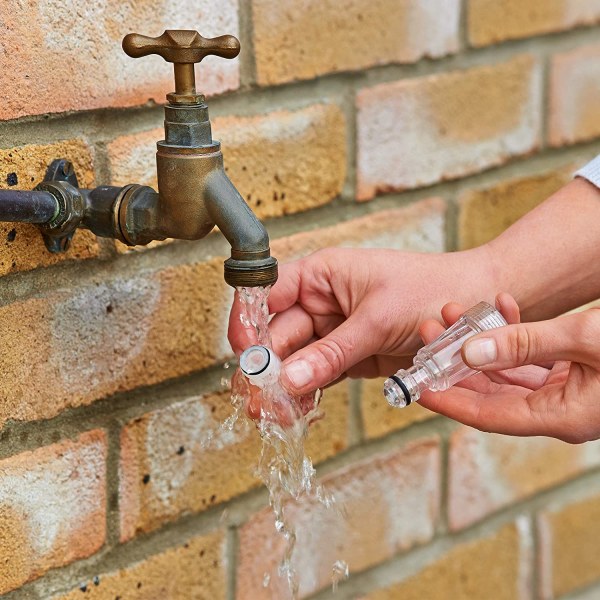 Slangkoppling för vattenintagsfilter, högtryckstvätt tillbehör