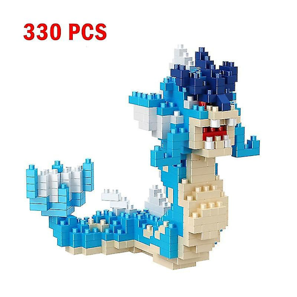 Nano Blocks Små Byggklossar Pikachu Tegelmodell Pedagogiska Leksaker För Barn Födelsedag Tegelklossar Gyarados Gyarados