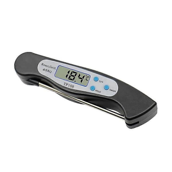 Digitalt sammenleggbart kjøtttermometer -50 C til 300 C for kjøkken